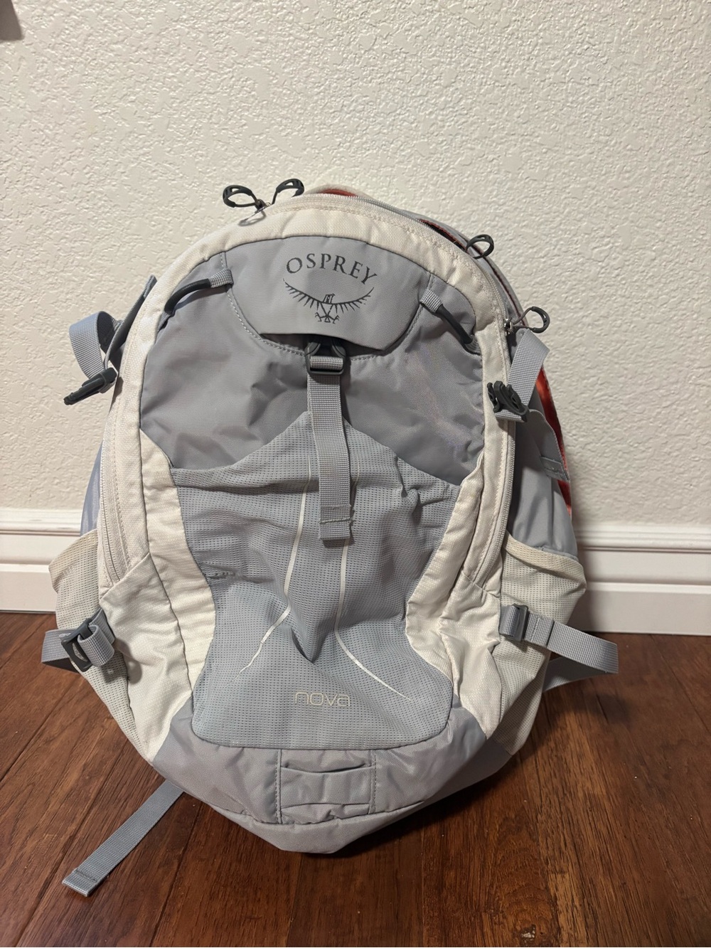 Osprey Backpack Gray Orange Bag